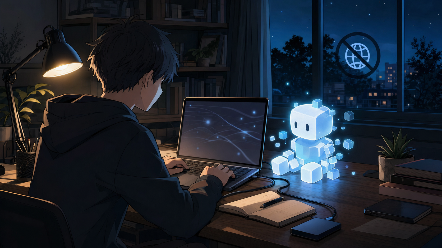 离线运行本地 AI 模型