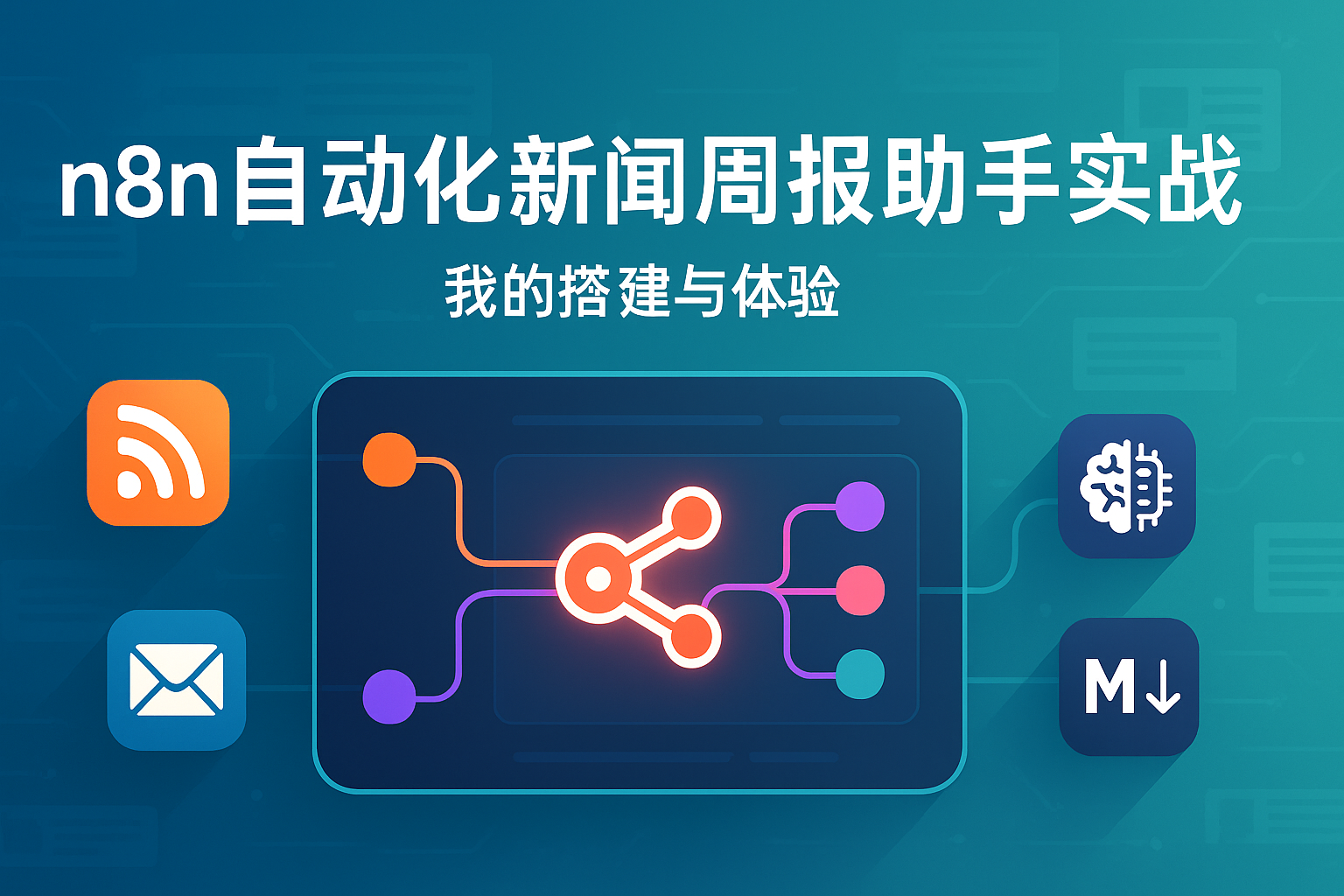 n8n 自动化新闻周报助手实战：我的搭建与体验