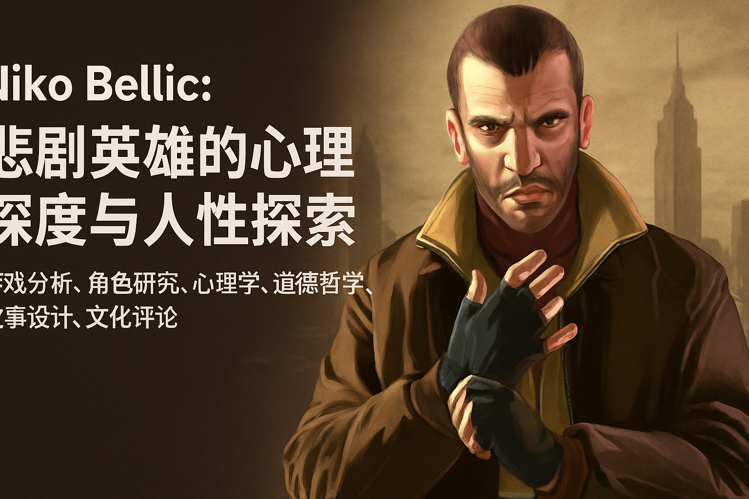 Niko Bellic: 悲剧英雄的心理深度与人性探索